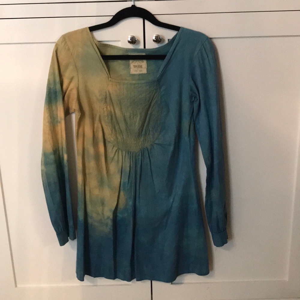Tie died Tree mini Dress